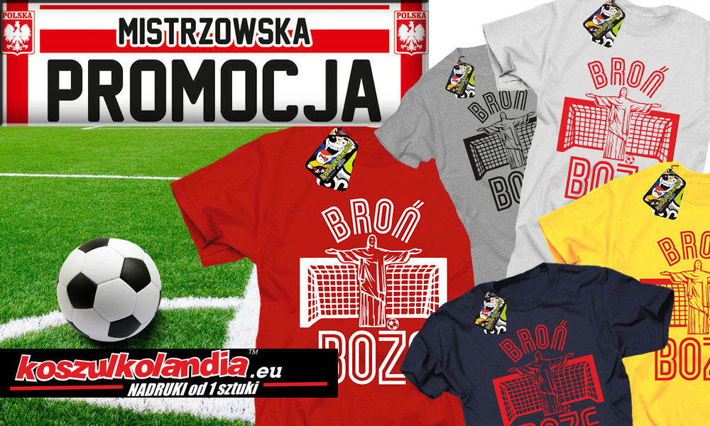 broń boże koszulka piłkarska sportowa polski